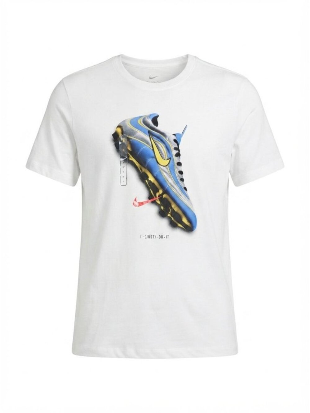 NWT Nike Football T-Shirt Sz S White Short Sleeve Crew Neck Graphic FZ8101-100